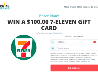 Free 7-eleven gift card